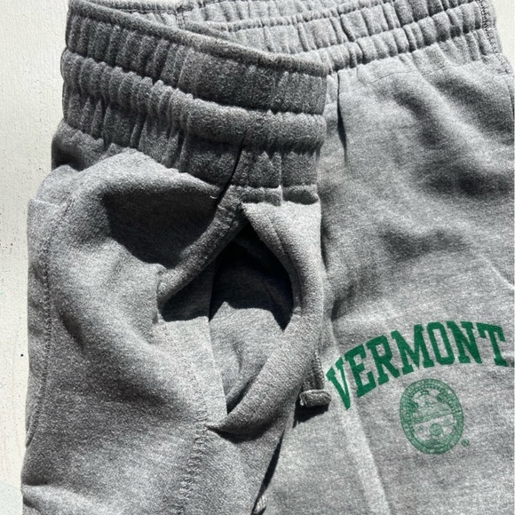 Men's MV Sport Joggers Gray Vermont University M Stretch Pockets Academia Sweats - Picture 8 of 12
